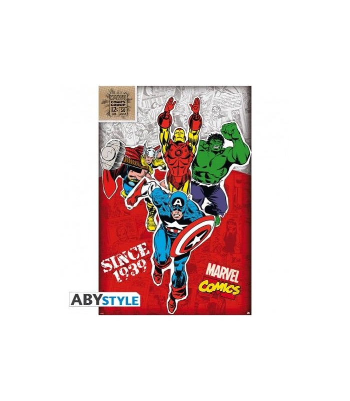 Póster Los vengadores edición 1936 - Los Vengadores