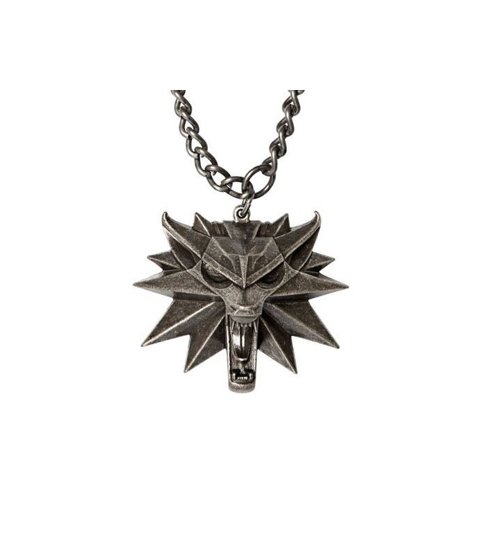 Medallón escuela del Lobo - The Witcher