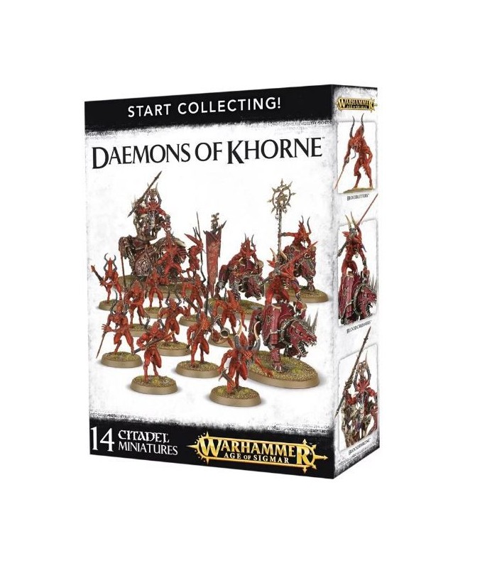 Start collecting Daemons of Khorne - Warhammer 40.000