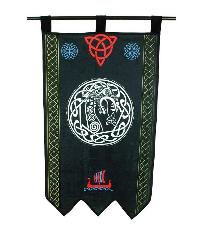 Estandarte Vikingo Dragón del Mar