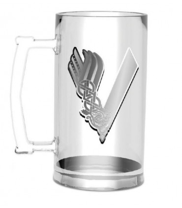 Jarra de cerveza logo - Vikings