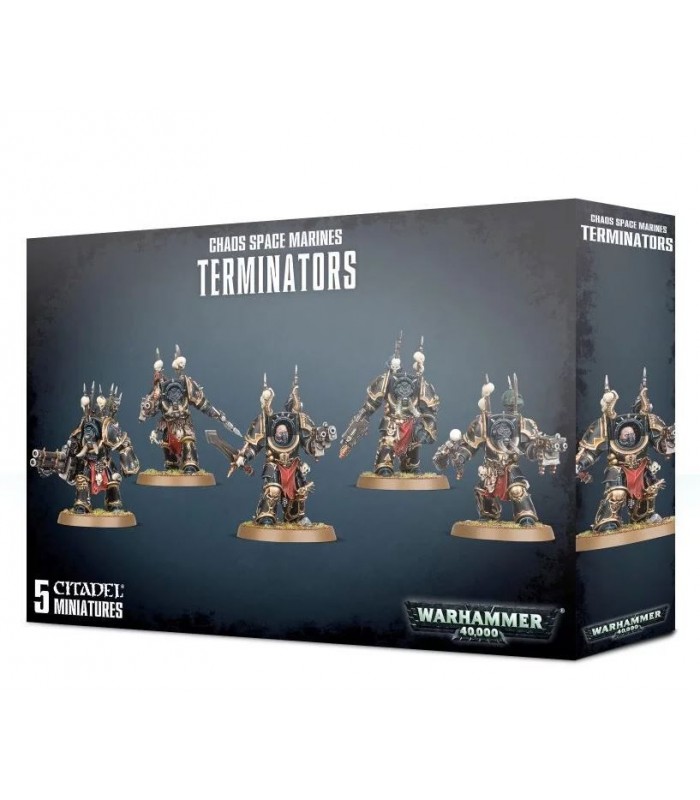 Terminators - chaos space marines - Warhammer 40.000