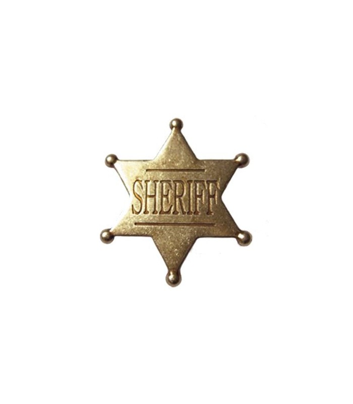 Insignia de Sheriff pequeña