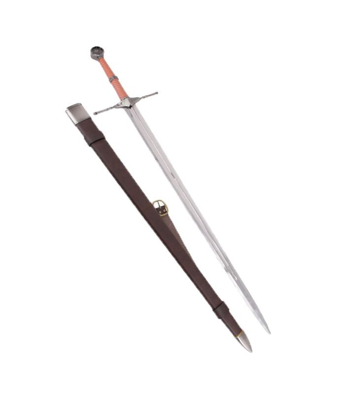 Espada de acero de brujo cazamonstruos