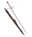 Espada de acero de brujo cazamonstruos