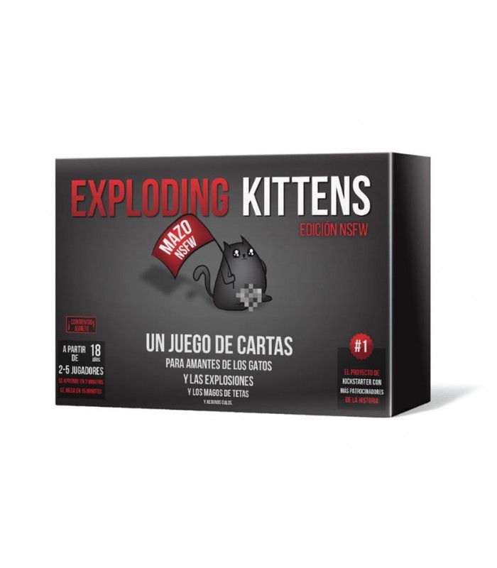 Exploding Kittens NSFW - Juego de Mesa