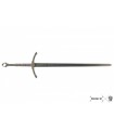 Réplica espada medieval S.XIV con vaina negra