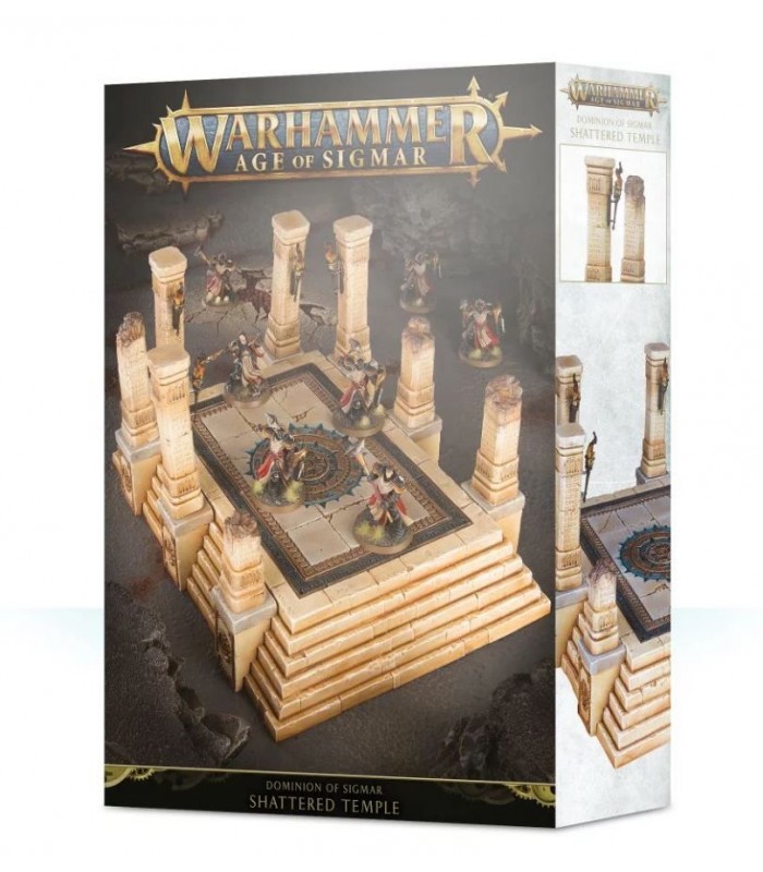 Kit escenografía el templo quebrado - El dominio de Sigmar - Warhammer: Age of Sigmar