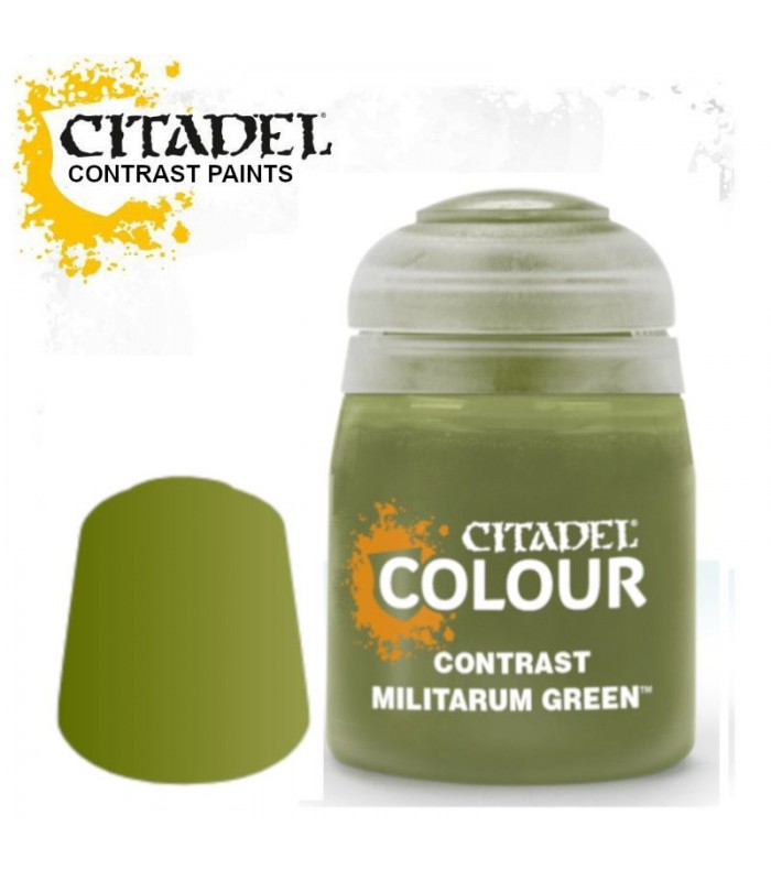 Pintura Contrast Militarum Green - Citadel