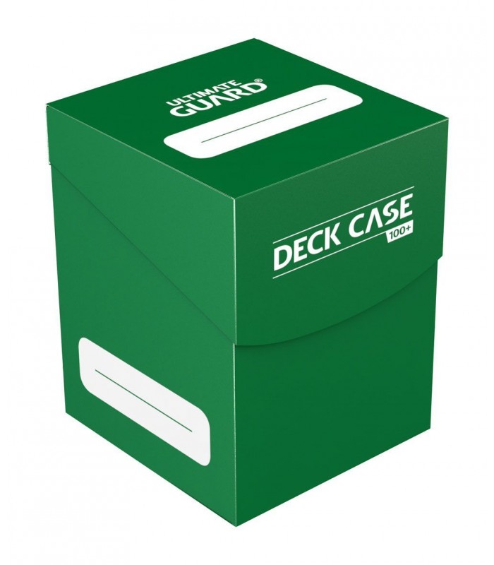 Ultimate guard - caja para 100 cartas - verde -