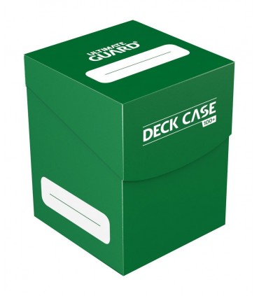 Ultimate guard - caja para 100 cartas - verde -