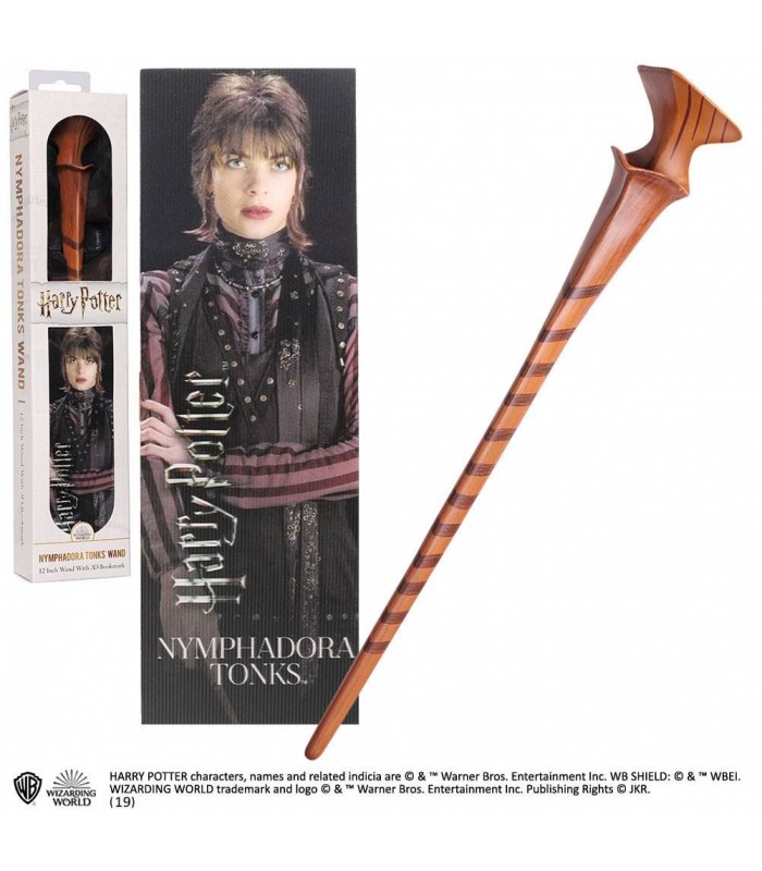 Set de varita de Nymphadora Tonks con punto de libro - Harry Potter
