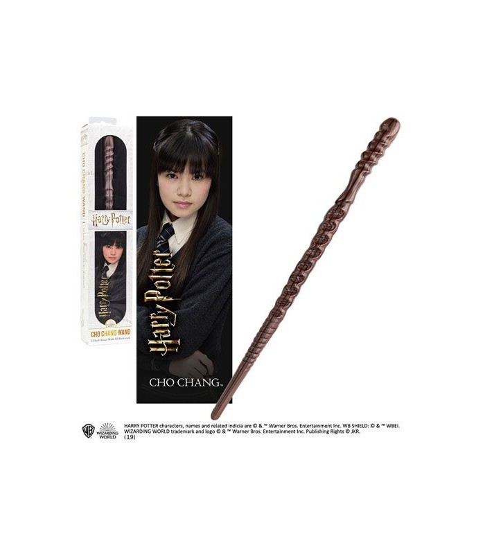 Set de varita de Cho Chang con punto de libro - Harry Potter