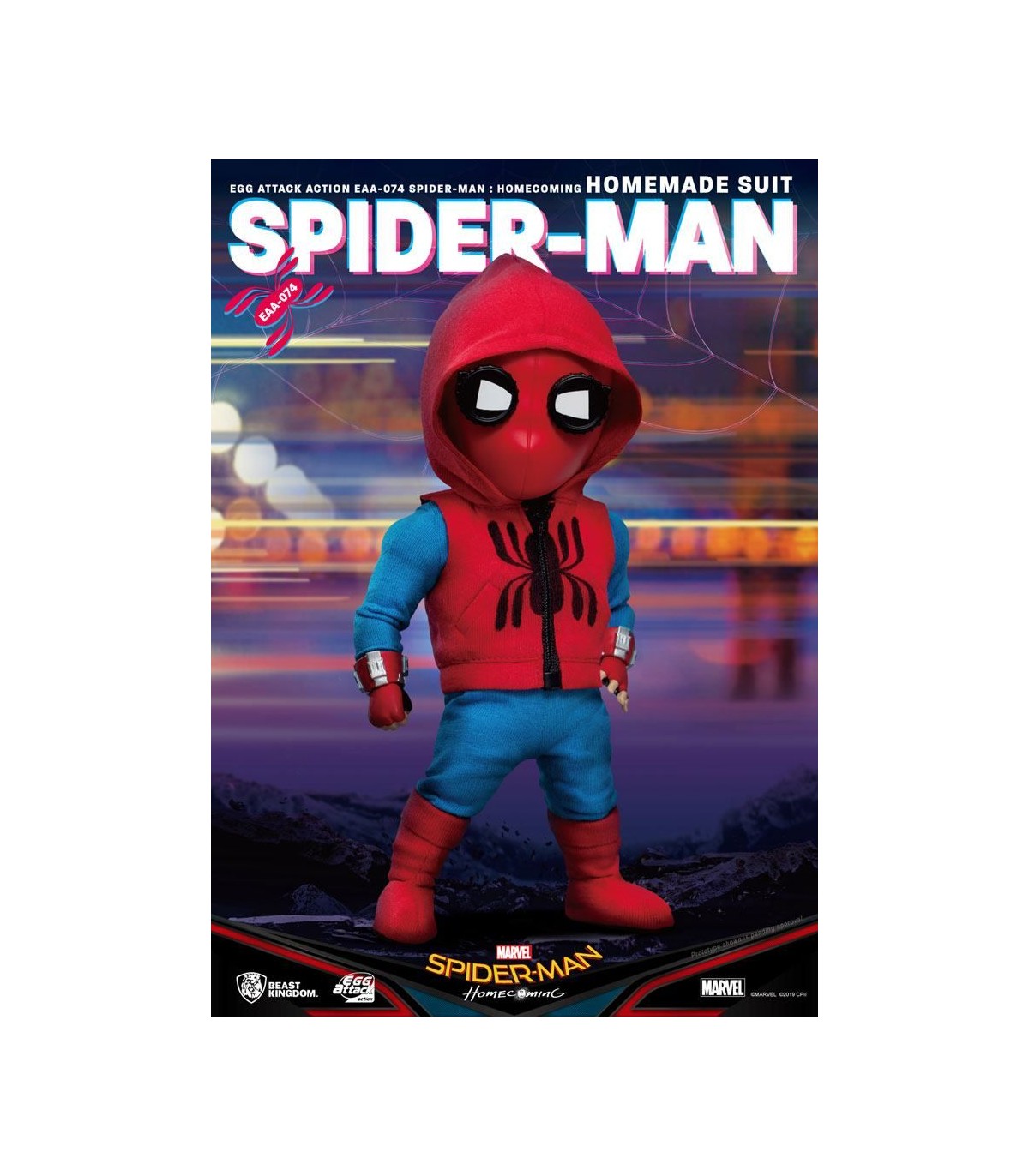 Spiderman con traje casero - Egg Attack - Spiderman: Homecoming