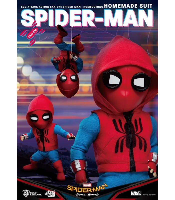 Spiderman con traje casero - Egg Attack - Spiderman: Homecoming