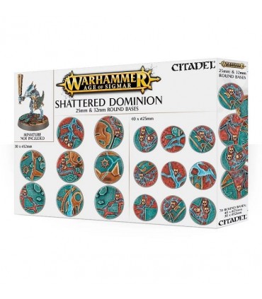 Shattered Dominion- Bases redondas de 25 y 32 mm - Citadel