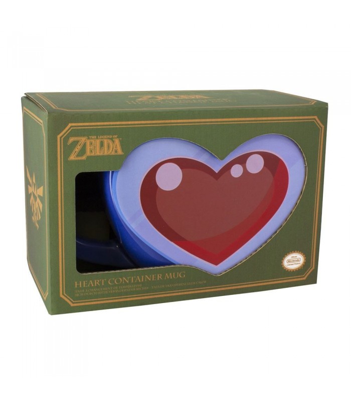 Taza contenedor de corazón - The Legend of Zelda