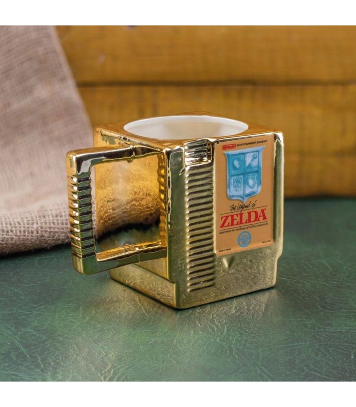 Taza Cartucho dorado NES - The Legend of Zelda