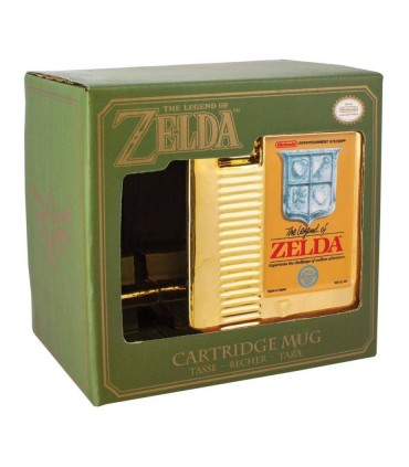 Taza Cartucho dorado NES - The Legend of Zelda