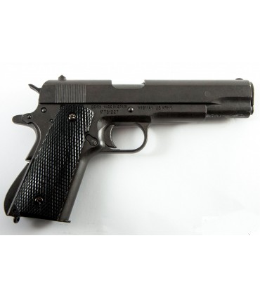 Réplica Pistola semi-automatica Colt M1A1 "1911" con cachas negras.