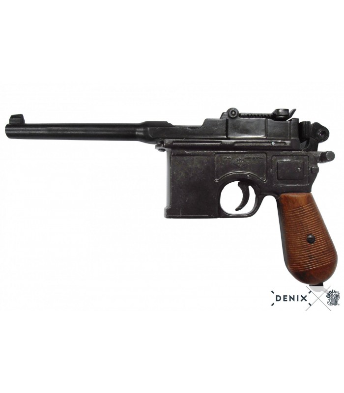 Réplica Pistola semi-automatica Mauser C96 "Red 9" con cachas en madera