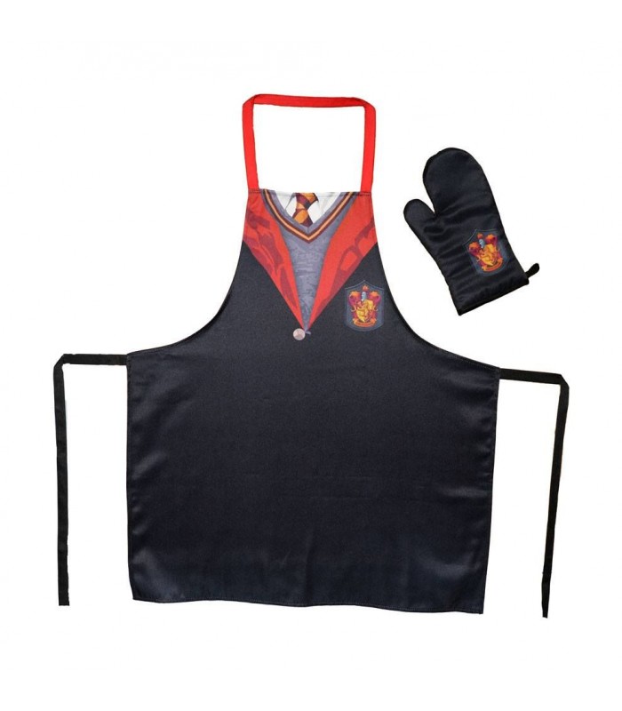 Delantal con manopla uniforme de Gryffindor - Harry Potter