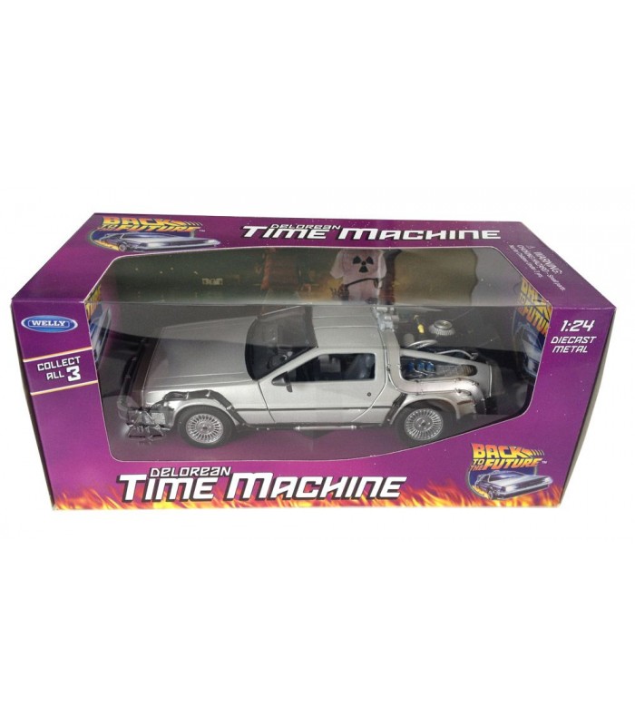 Réplica DeLorean escala 1:24 - Regreso al Futuro