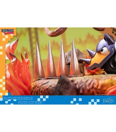 Diorama sonic y tails clásicos - Sonic The Hedgehog