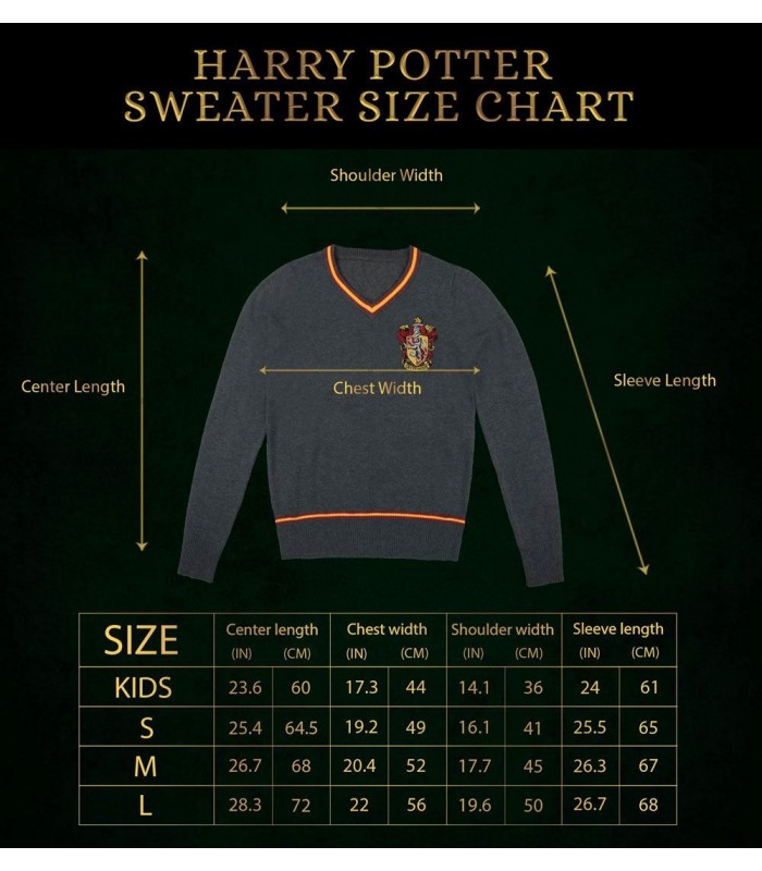 Réplica Jersey del uniforme Casa Gryffindor - Harry Potter