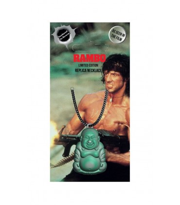 Réplica del colgante de Buda con cadena - Rambo