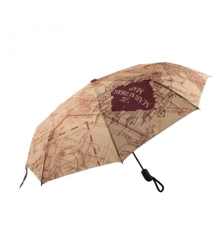 Paraguas plegable Mapa del Merodeador - Harry Potter