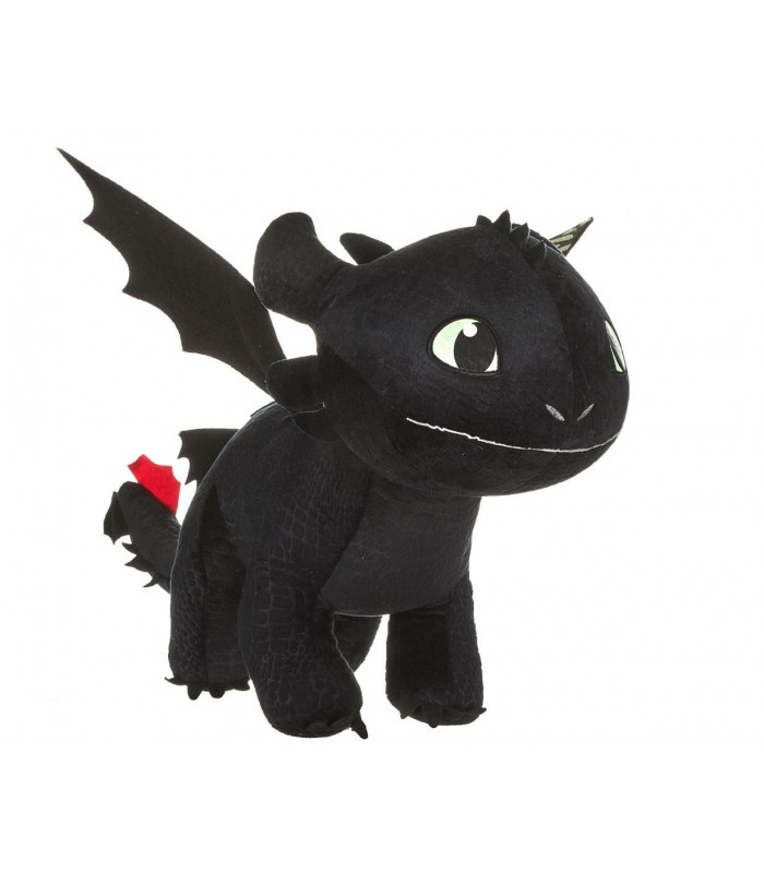 Peluche Desdentao brilla en la oscuridad - 60 cm - Cómo entrenar a tu dragón 3