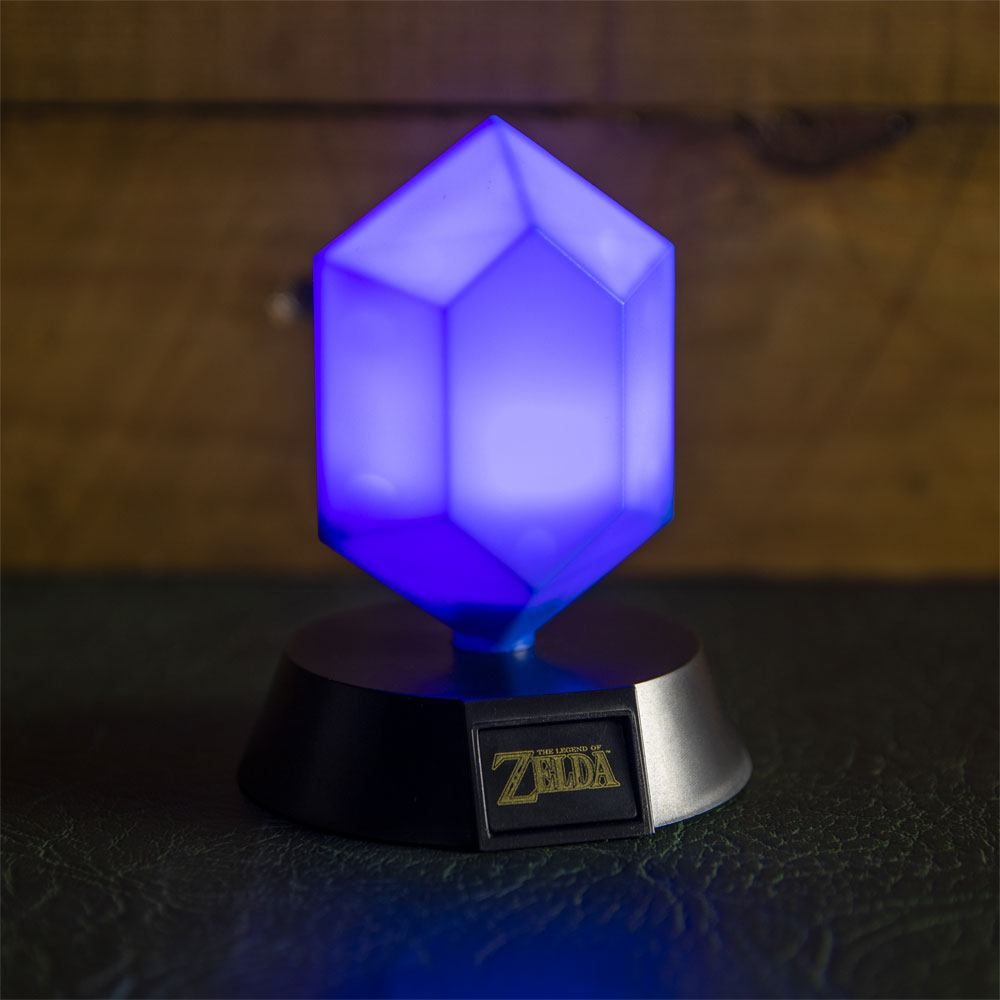 Lampara de ambiente - Rupia azul - The Legend of Zelda
