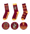 Juego de 3 pares de calcetines variados Gryffindor - Harry Potter