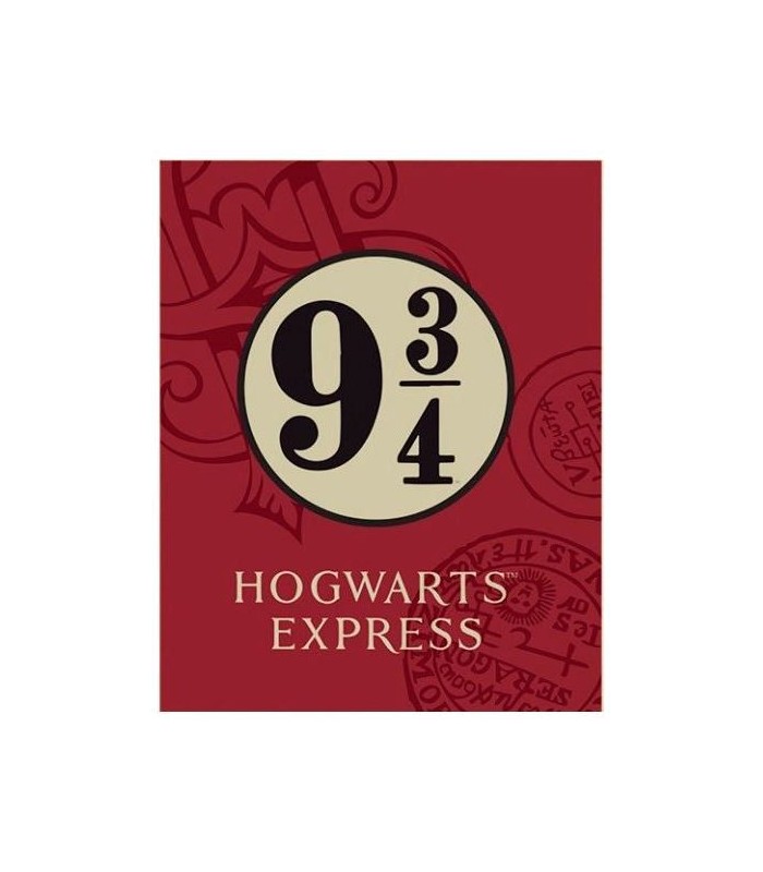 Manta Polar Andén 9 y 3/4 Hogwarts Express - Harry Potter