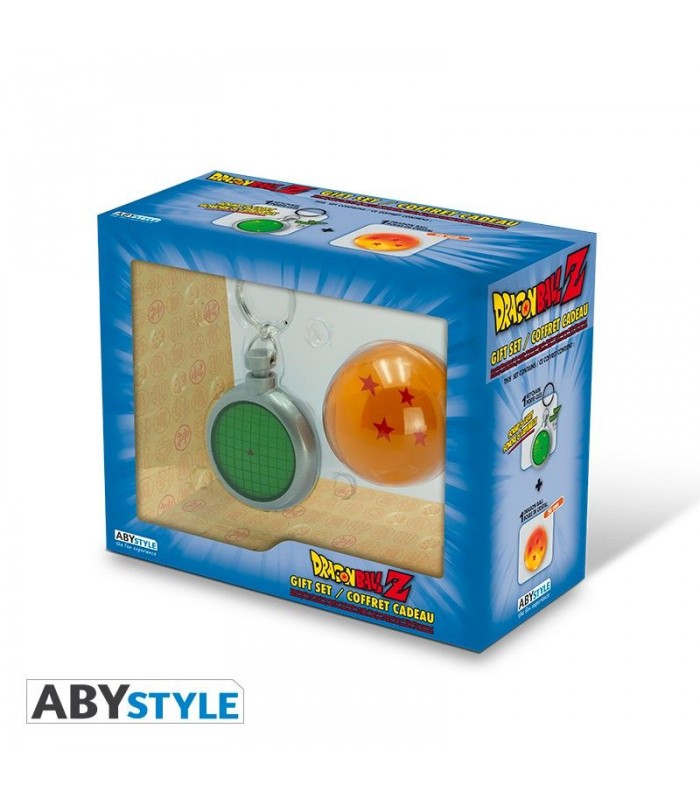 KIt de Bola de 4 Estrellas y Llavero Radar 3D con luz y sonido  - Dragon Ball