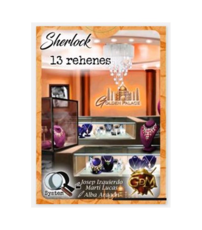 Sherlock Q Serie 2 - 13 Rehenes - Juego de Mesa