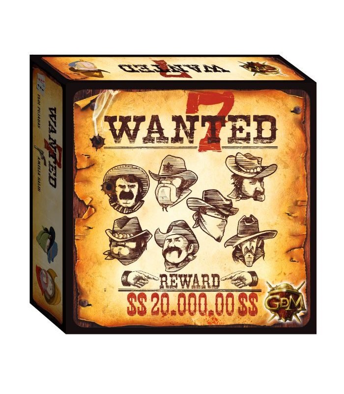 Wanted 7 - Juego de Mesa