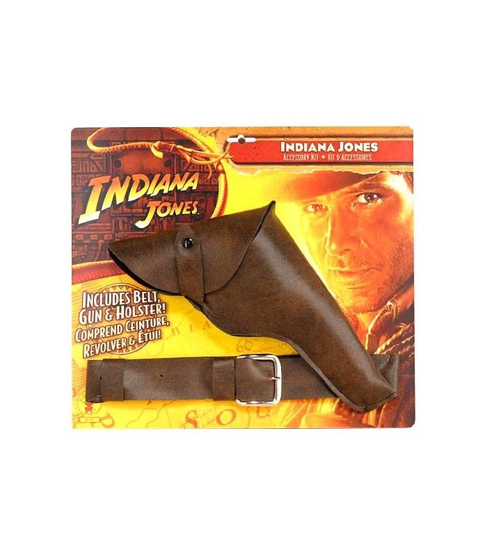 Pistola y Cartuchera con Cinturón Indiana Jones