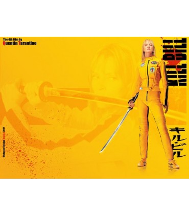 Chaqueta de Cuero Amarilla "La Novia" (The Bride) Kill Bill