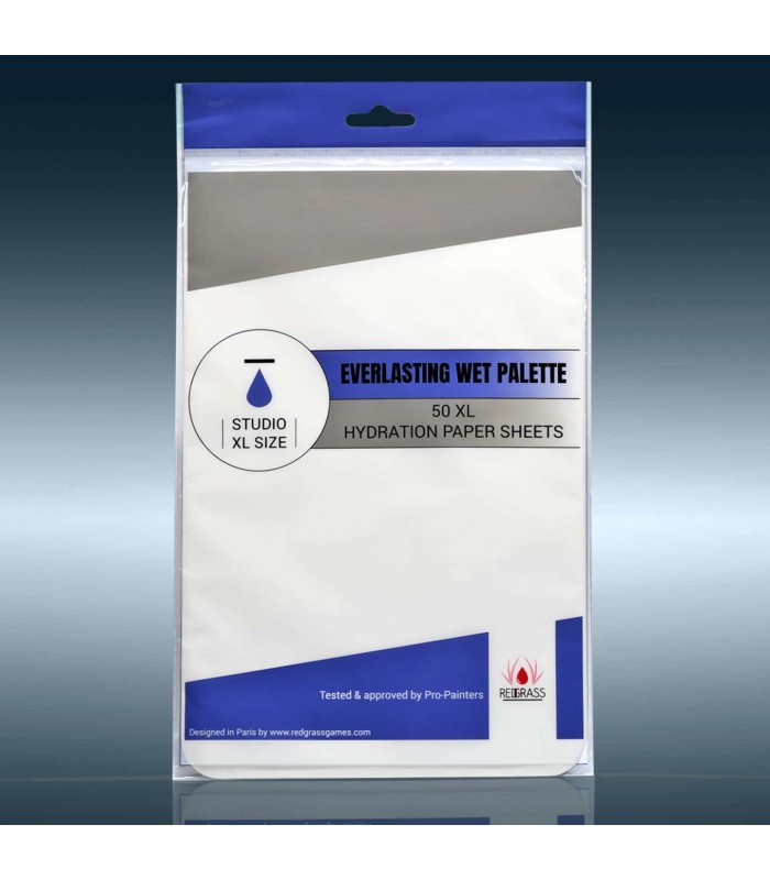 Repuesto de 50 hojas de hidratación para paleta húmeda XL