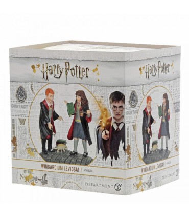 Figura de Ron y Hermione Wingardium Leviosa - Harry Potter