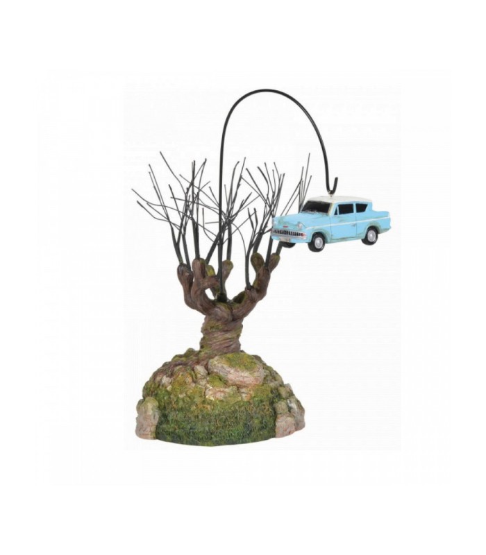Ford Anglia Volador sobrevolando al Sauce Boxeador - Harry Potter