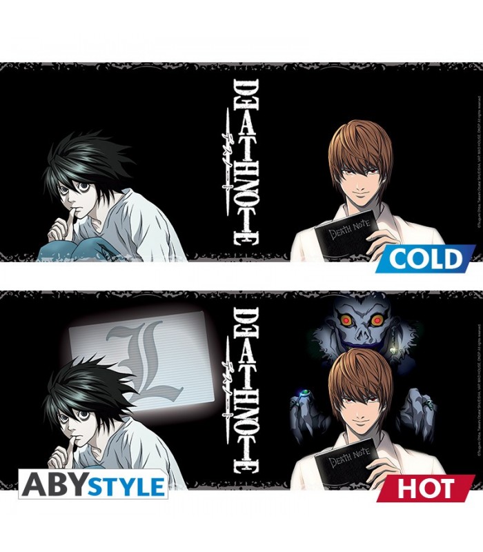 Taza térmica L y Kira - Death Note - Cuernavilla