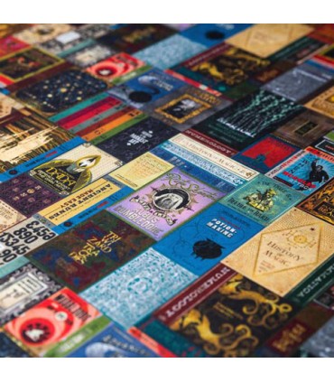 Papel de regalo con estampado de libros - Harry Potter