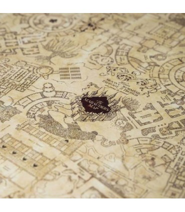 Papel de regalo de El Mapa del Merodeador - Harry Potter