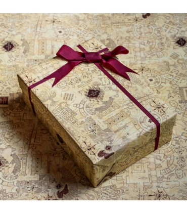 Papel de regalo de El Mapa del Merodeador - Harry Potter