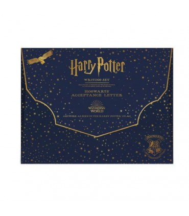 Pack de cartas con el logo de Hogwarts - Harry Potter