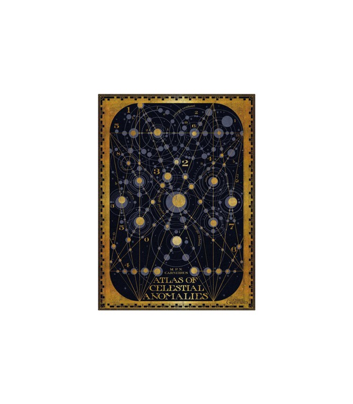 Póster del Atlas Celestial - Animales fantásticos y donde encontrarlos