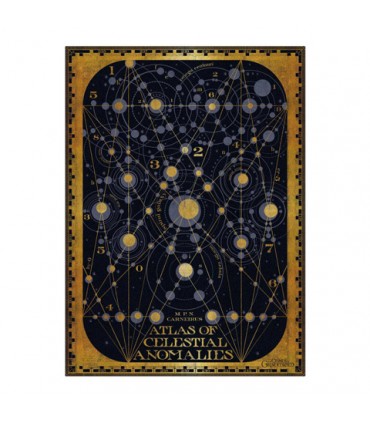 Póster del Atlas Celestial - Animales fantásticos y donde encontrarlos